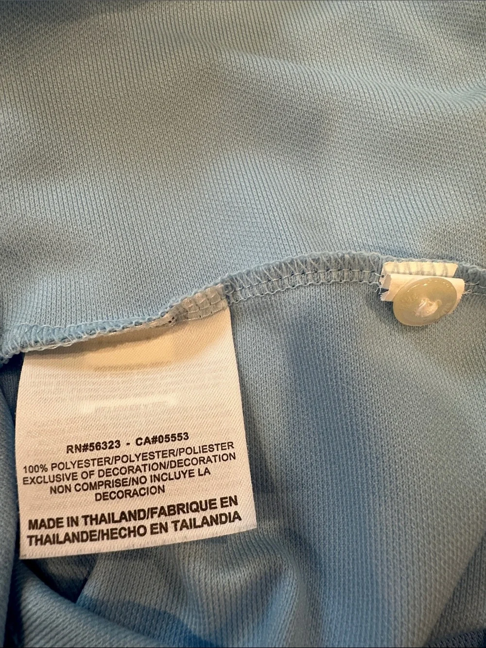 Nike Golf‎ Fit Dry Polo Shirt Womens XL Light Blue Short Sleeve Performance Top